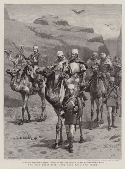 The Nile Expedition, sent back from the Front by John Charlton